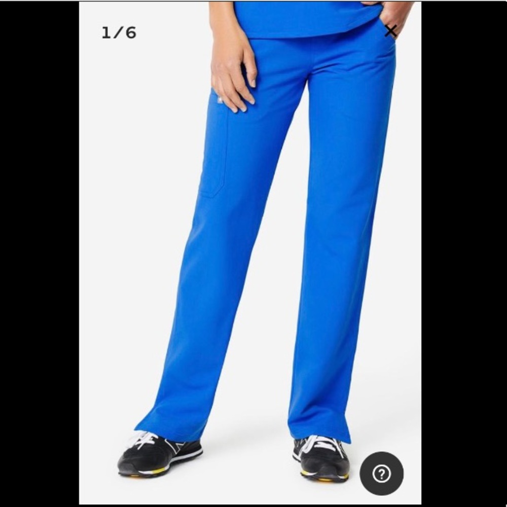 Figs Kade Scrub Pants Royal Blue